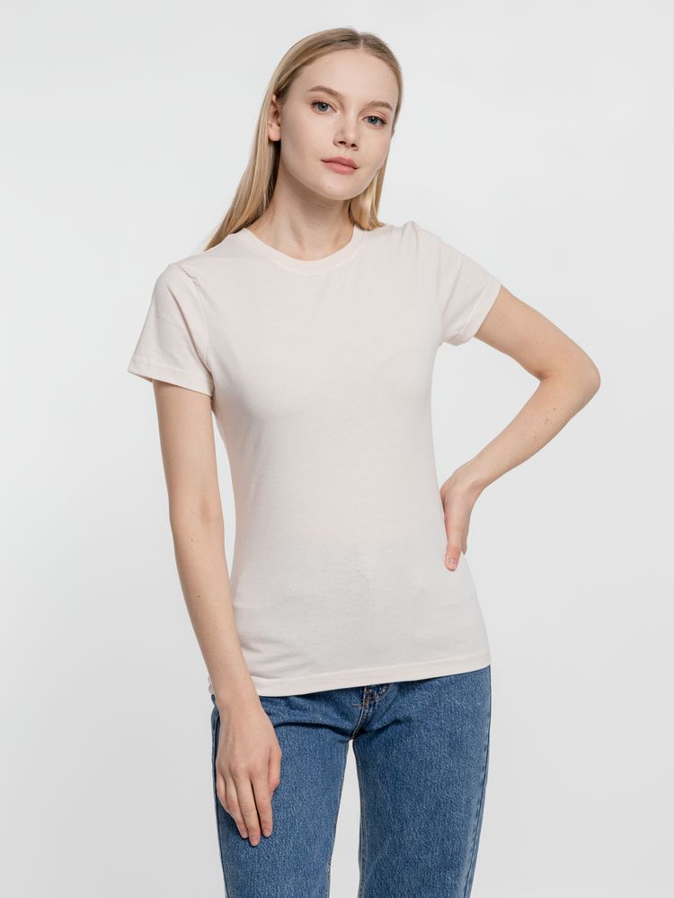 Футболка женская T-bolka Lady, молочно-белая / Миниатюра WWW (1000)