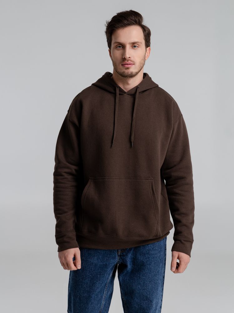 Толстовка с капюшоном Slam 320, темно-коричневая (шоколад) / Миниатюра WWW (1000)