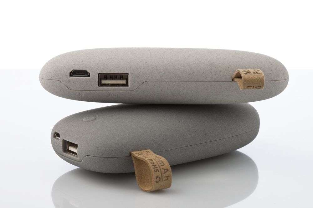 Внешний аккумулятор Pebble 2600 мАч, светло-серый / Миниатюра WWW (1000)