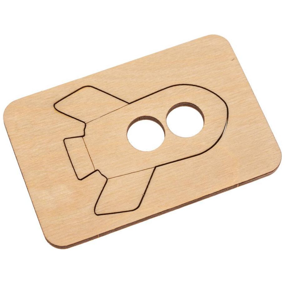 Карточки-раскраски Wood Games, транспорт / Миниатюра WWW (1000)