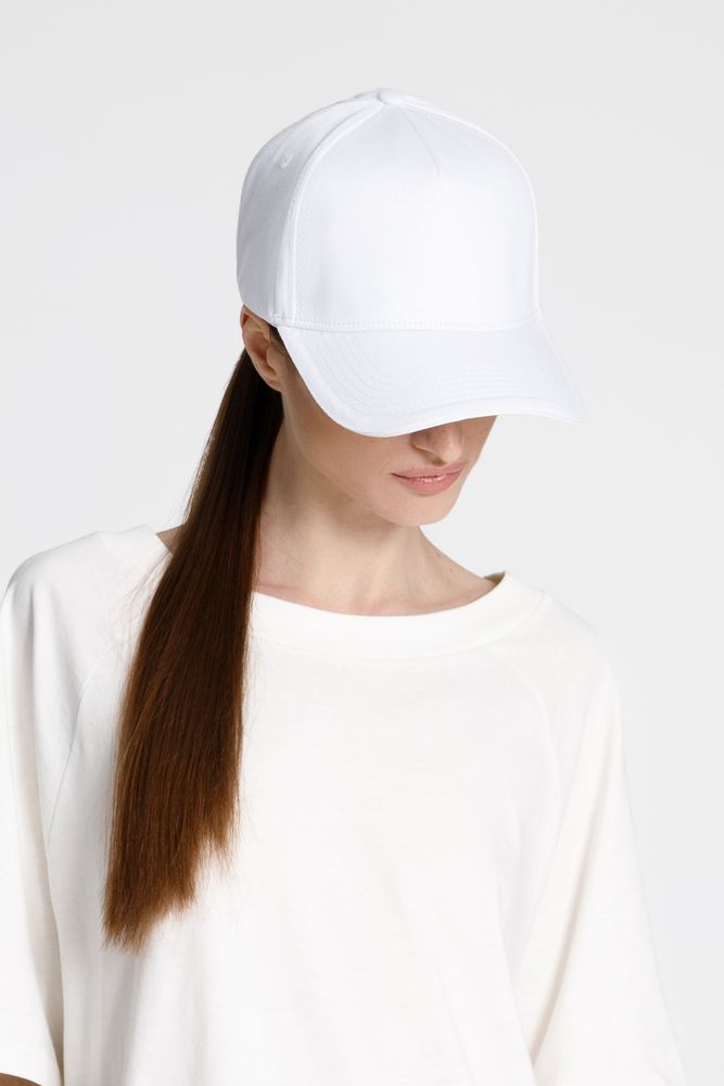 Бейсболка C1, белая / Миниатюра WWW (1000)