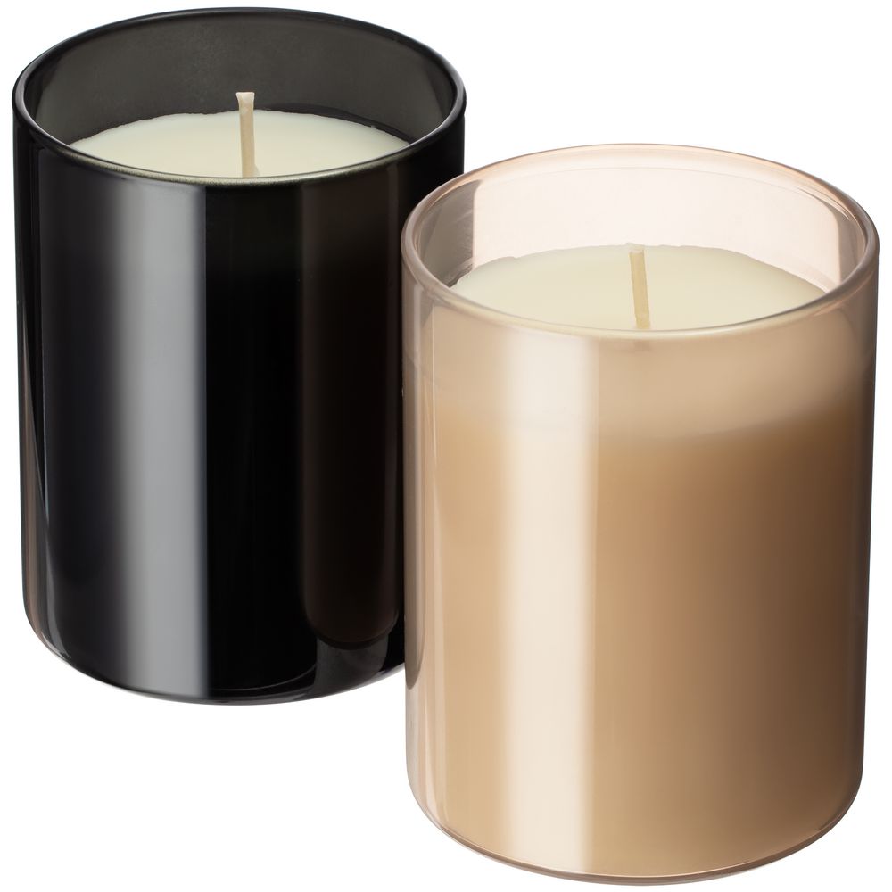 Ароматическая свеча Flikka, сосна и кипарис, бежевая / Миниатюра WWW (1000)