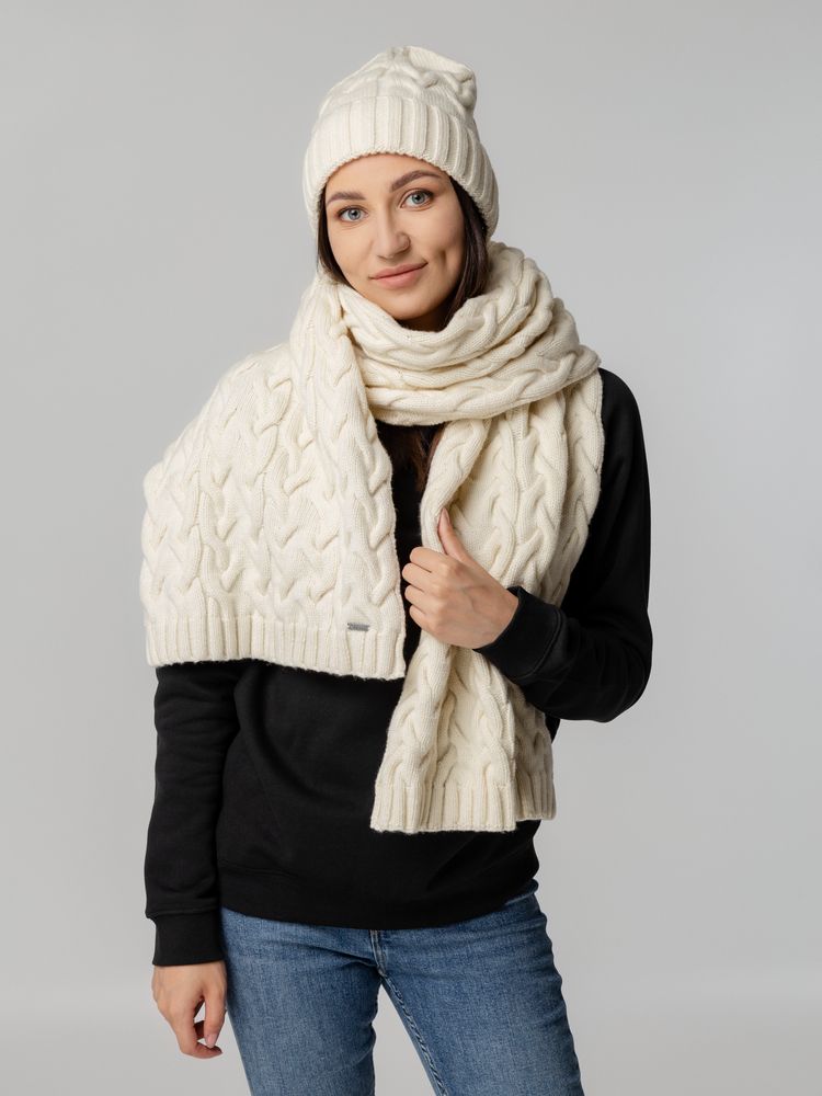 Шарф Loren, молочный / Миниатюра WWW (1000)