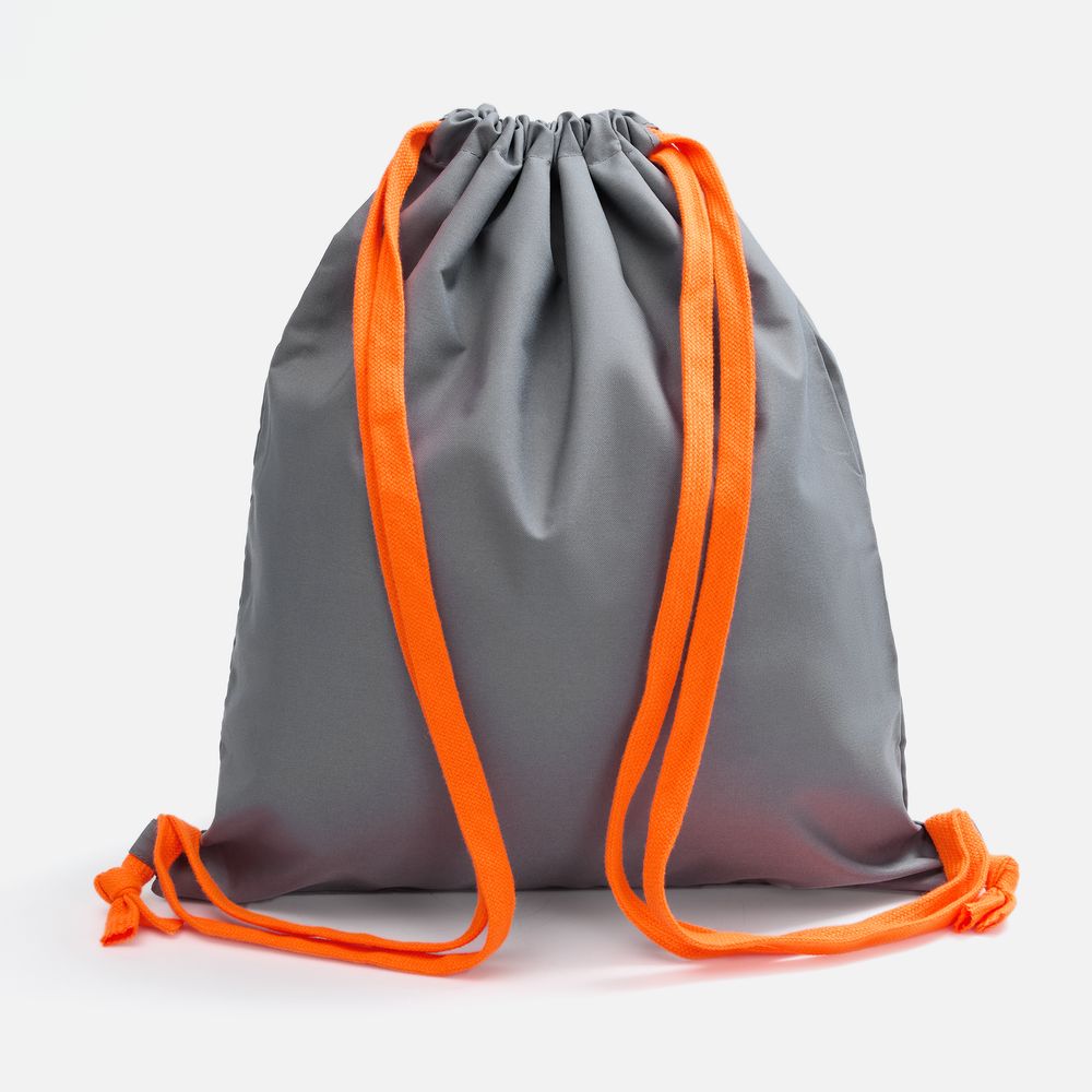 Рюкзак B3, серый с оранжевыми лямками / Миниатюра WWW (1000)