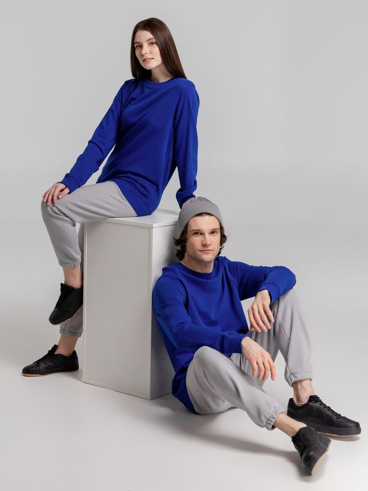 Свитшот унисекс BNC Organic, ярко-синий / Миниатюра WWW (1000)