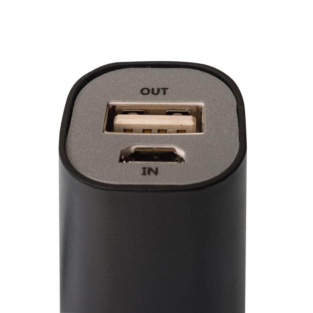 Внешний аккумулятор Easy Shape 2000 мАч, черный / Миниатюра WWW (1000)