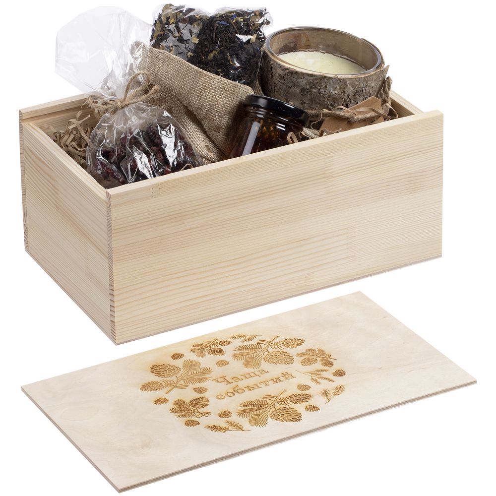 Деревянный ящик «Чаща событий», неокрашенный / Миниатюра WWW (1000)