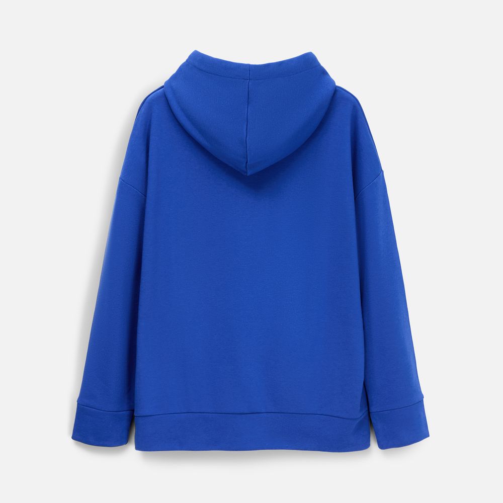 Худи унисекс H2, синее / Миниатюра WWW (1000)