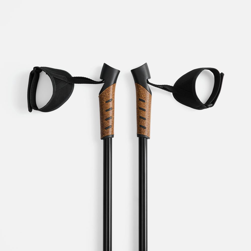 Палки для скандинавской ходьбы Trekk, черные / Миниатюра WWW (1000)