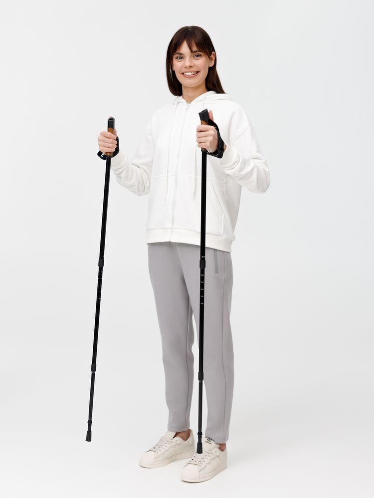 Палки для скандинавской ходьбы Trekk, черные / Миниатюра модельного (1000)