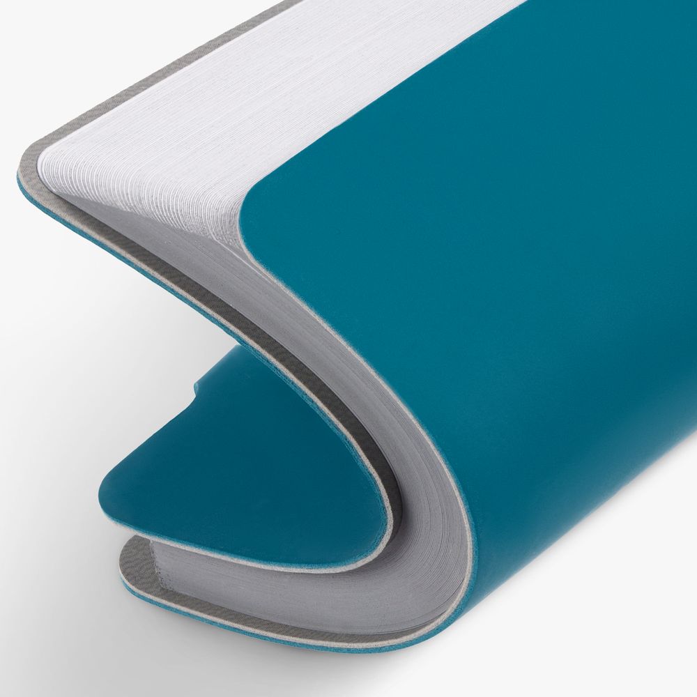 Ежедневник Flexpen Mini, недатированный, бирюзовый / Миниатюра WWW (1000)