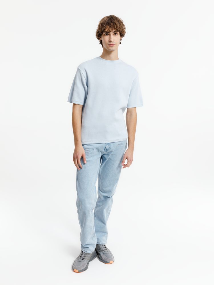 Джемпер с коротким рукавом Siluetti Volumica, светло-голубой / Миниатюра WWW (1000)