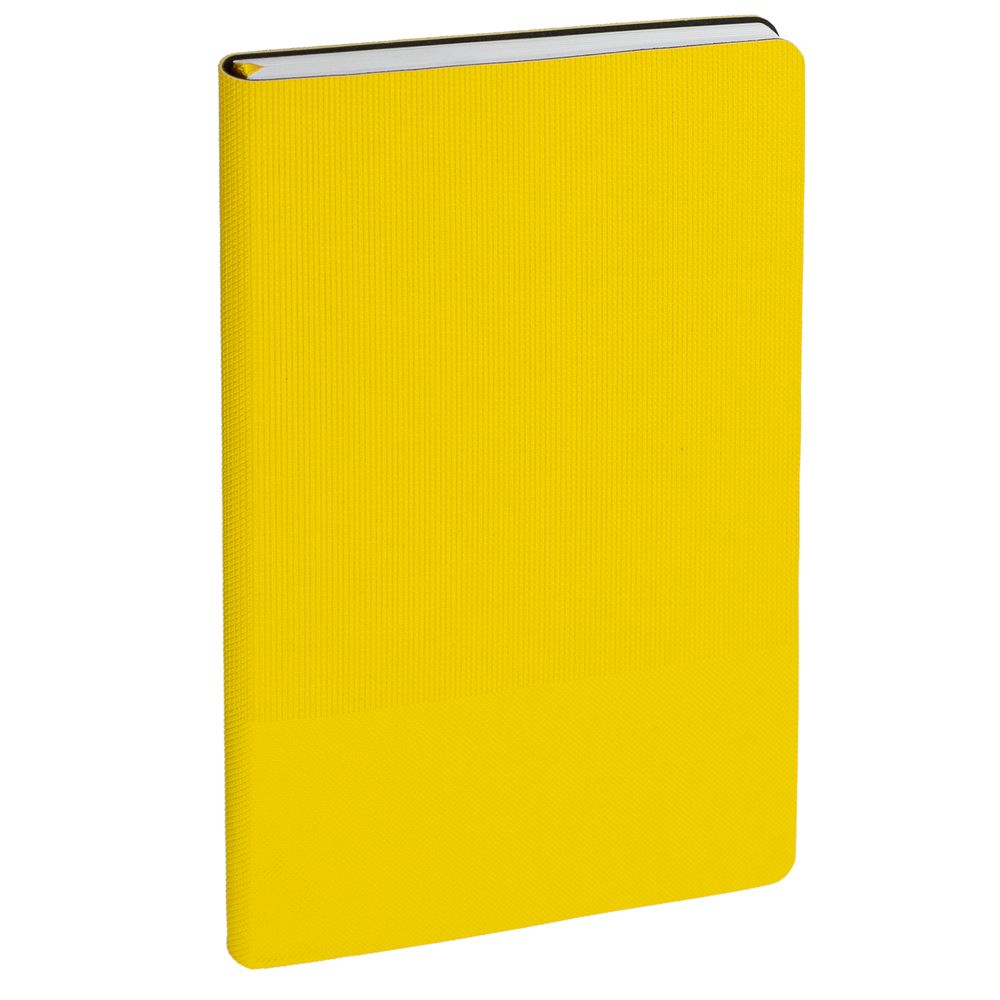 Ежедневник Knit, недатированный, желтый / Миниатюра WWW (1000)