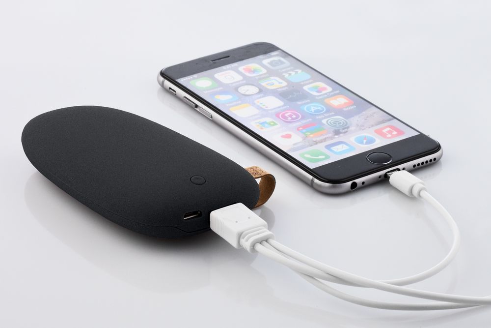 Внешний аккумулятор Pebble 5200 мАч, черный / Миниатюра WWW (1000)