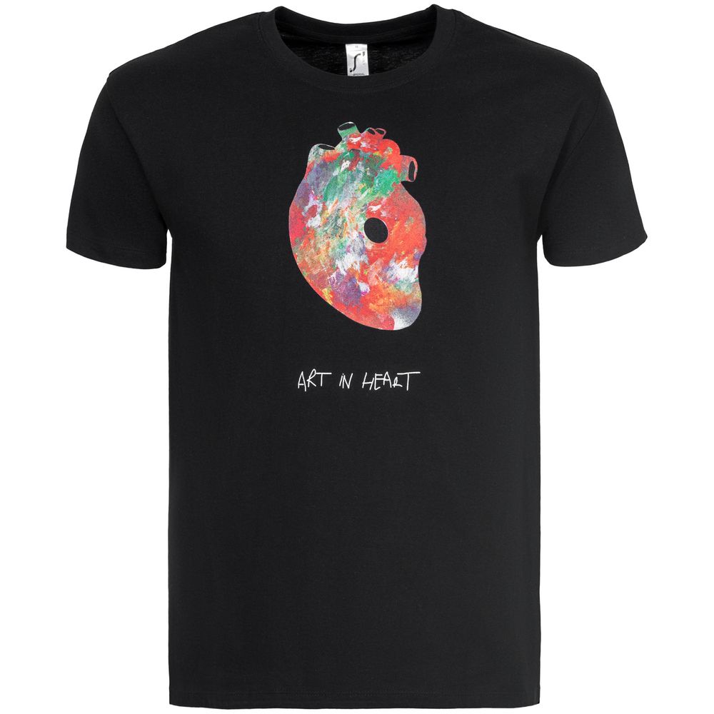Футболка Art In Heart, черная / Миниатюра WWW (1000)