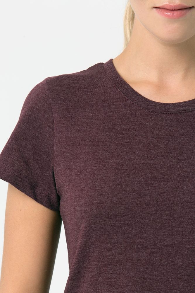 Футболка женская Regent Fit Women, бордовый меланж / Миниатюра WWW (1000)