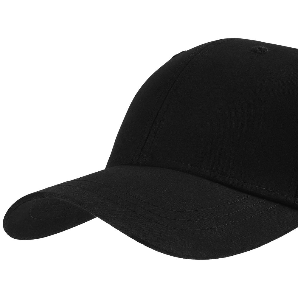 Бейсболка Mistral, черная / Миниатюра WWW (1000)