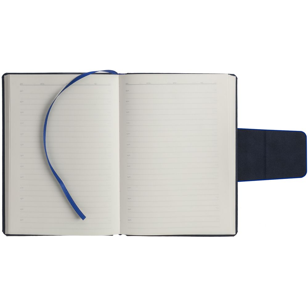 Ежедневник Capital ver.1, недатированный, синий / Миниатюра WWW (1000)