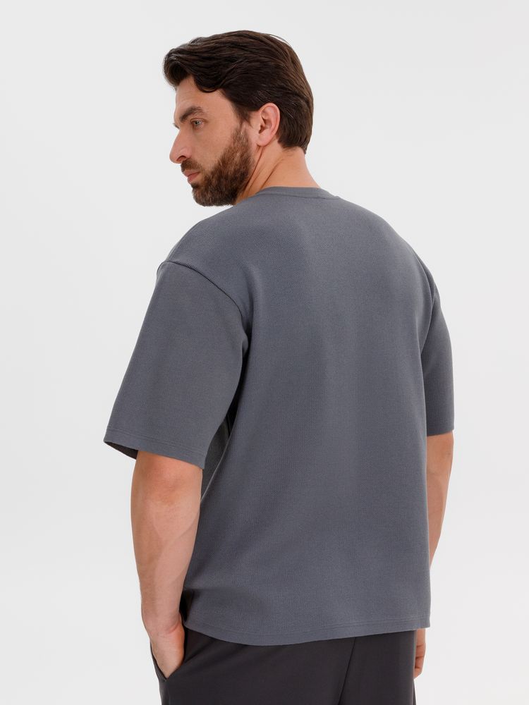 Джемпер с коротким рукавом Siluetti Volumica, серый / Миниатюра WWW (1000)