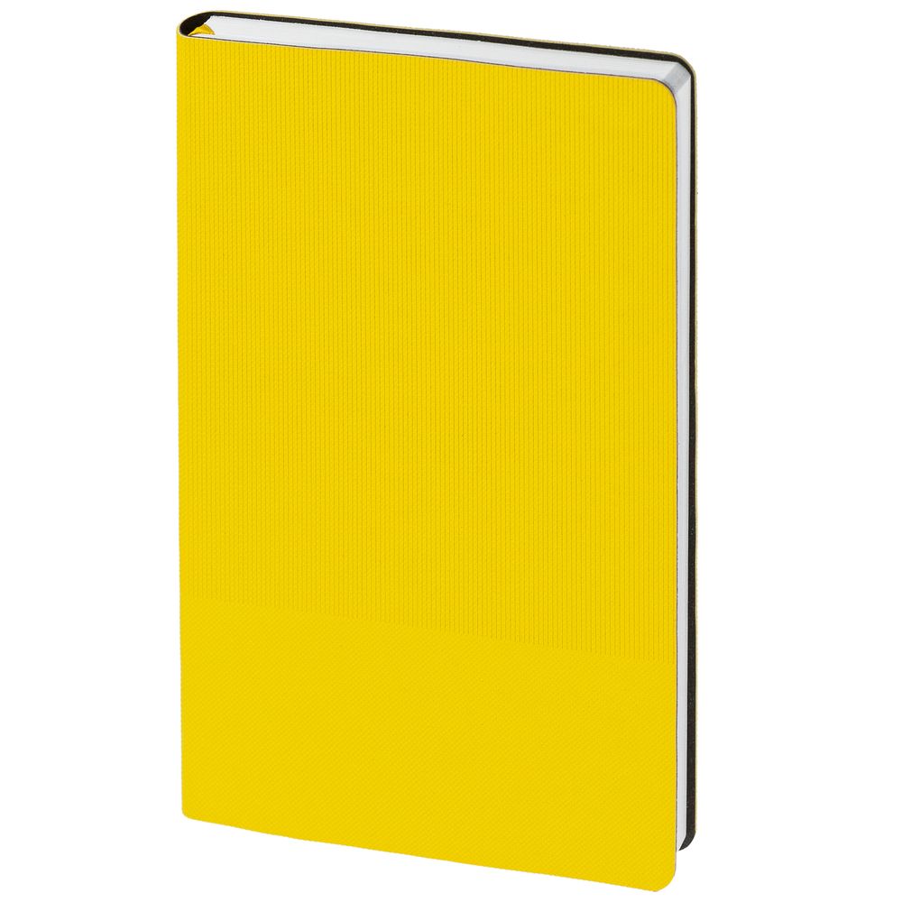 Ежедневник Knit, недатированный, желтый / Миниатюра WWW (1000)