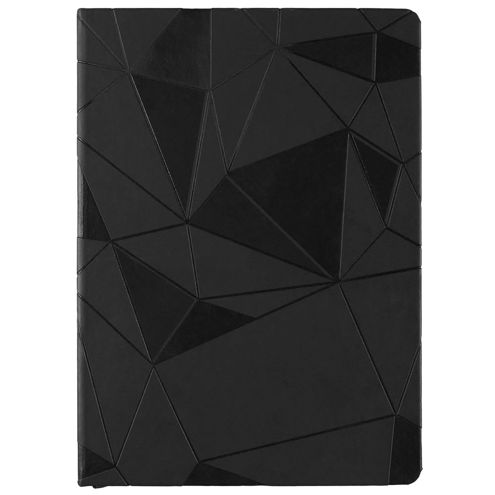 Ежедневник Gems, недатированный, черный / Миниатюра WWW (1000)