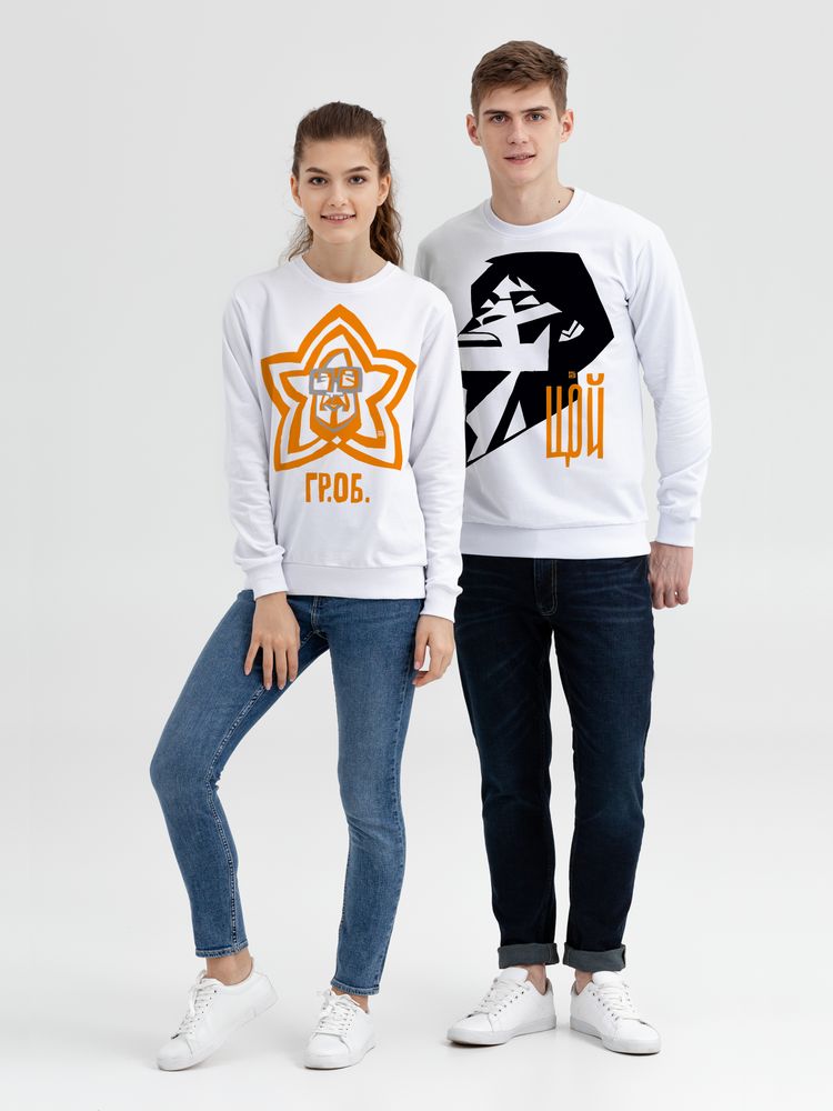 Свитшот «Меламед. Егор Летов», белый / Миниатюра WWW (1000)