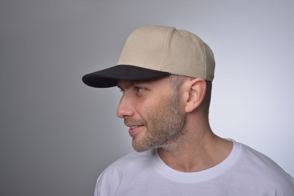 Бейсболка Unit Heat с прямым козырьком, двухцветная, красная с черным / Миниатюра WWW (1000)