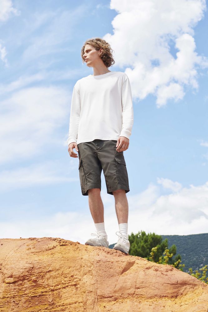 Футболка унисекс с длинным рукавом Pioneer LSL, зеленая / Миниатюра WWW (1000)