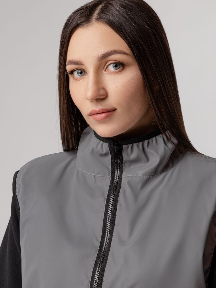 Жилет двусторонний Manifest из светоотражающей ткани, серый / Миниатюра WWW (1000)