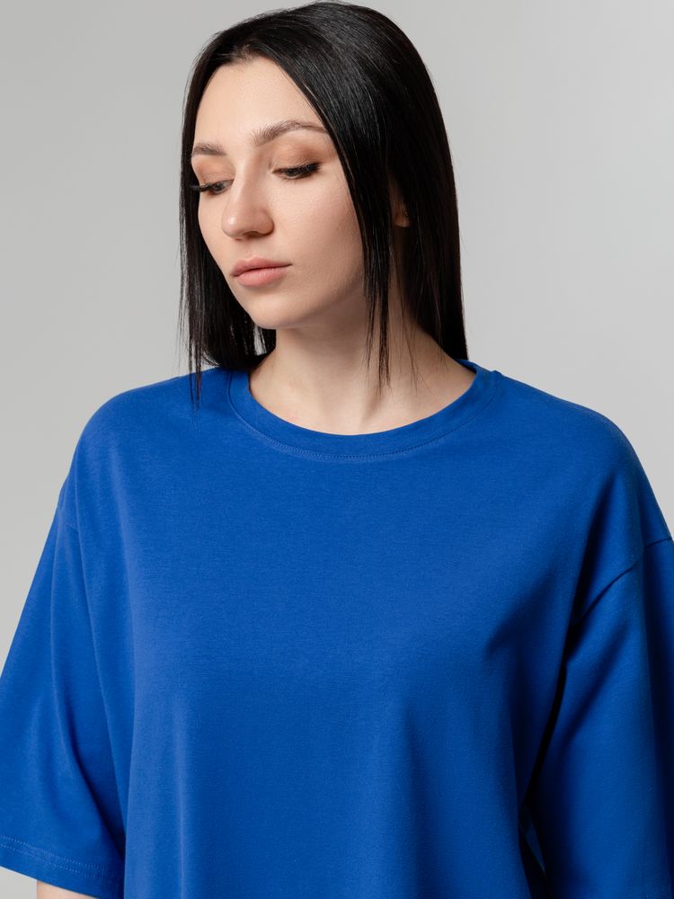 Футболка унисекс оверсайз Street Vibes, ярко-синяя / Миниатюра WWW (1000)