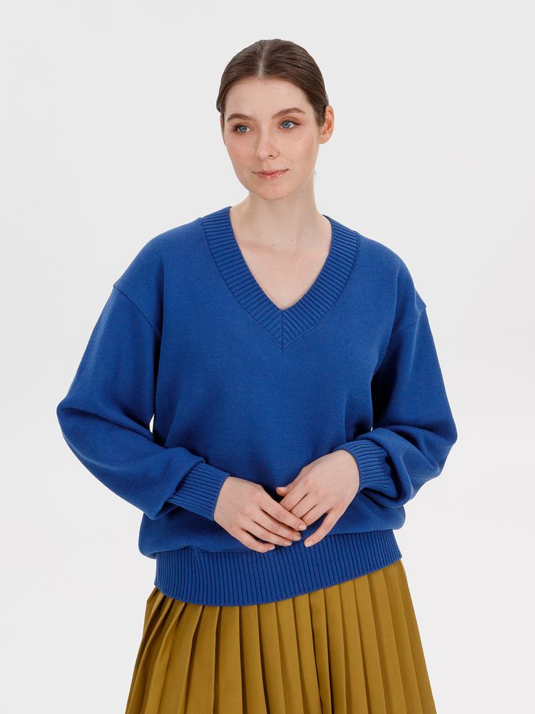 Джемпер Siluetti Stillan, синий / Миниатюра WWW (1000)