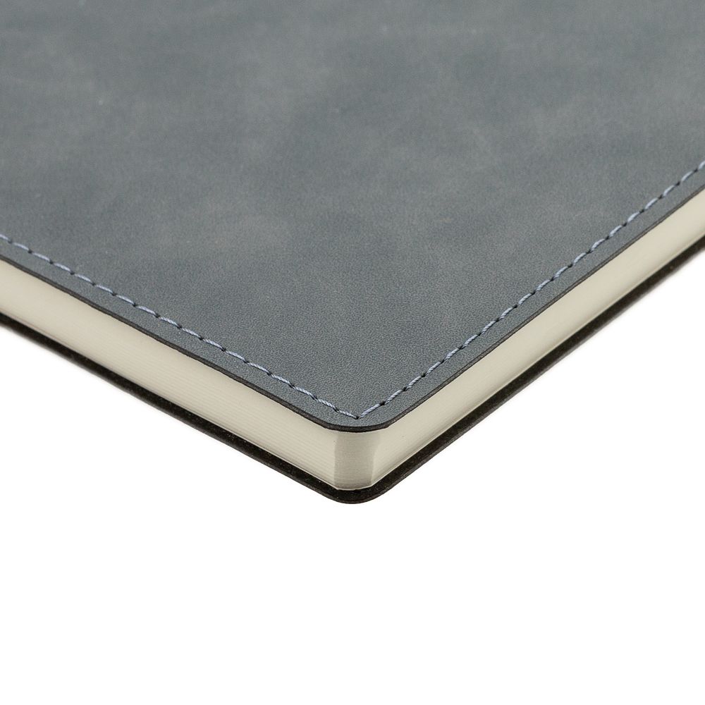 Ежедневник Lable Touch, недатированный, темно-серый / Миниатюра WWW (1000)