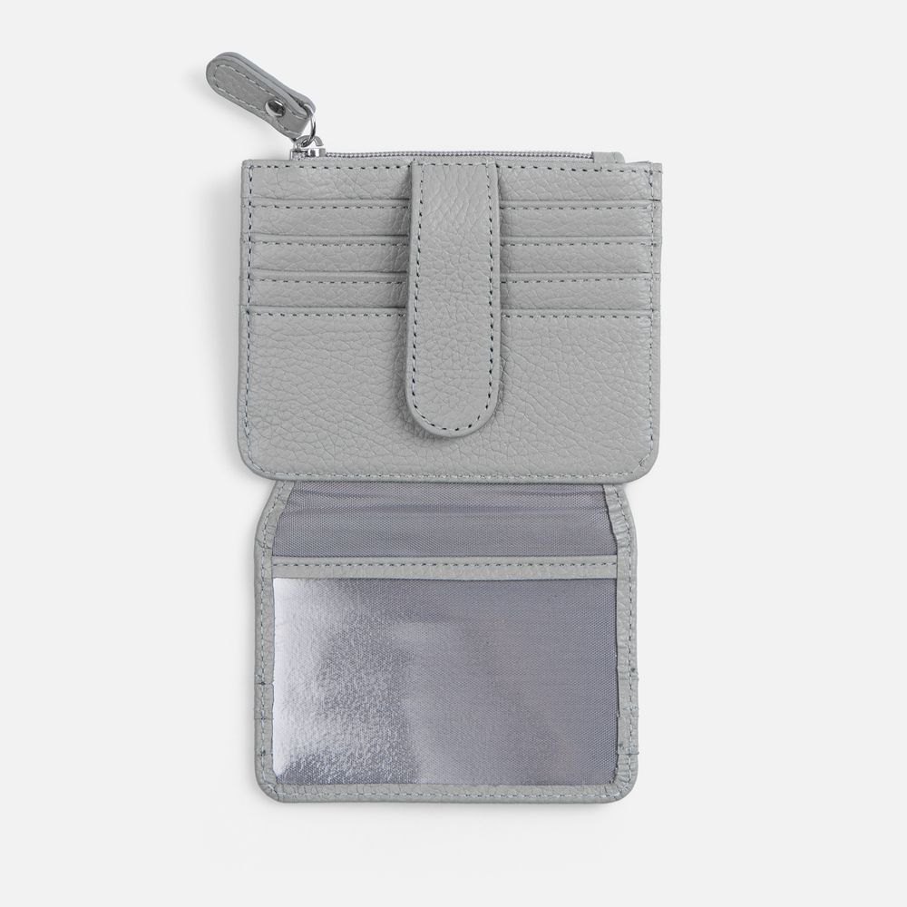 Картхолдер на молнии Unison, серый / Миниатюра WWW (1000)