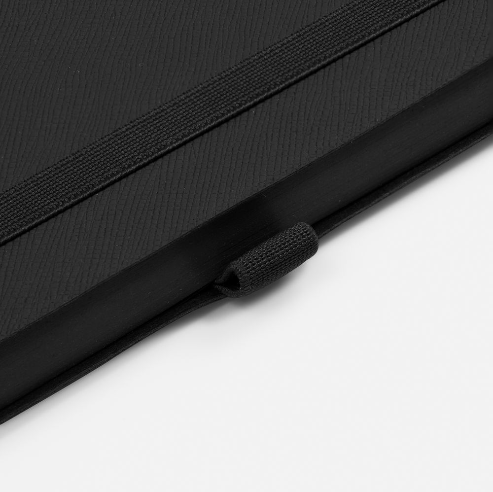 Ежедневник Peel Flex, недатированный, черный / Миниатюра WWW (1000)