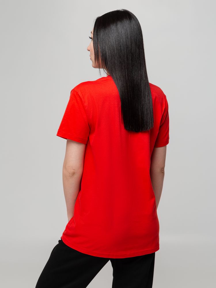 Футболка унисекс T-bolka 140, красная / Миниатюра WWW (1000)