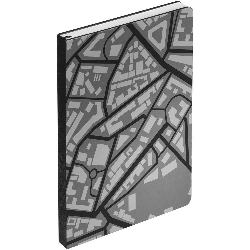 Ежедневник City, недатированный, черный / Миниатюра WWW (1000)