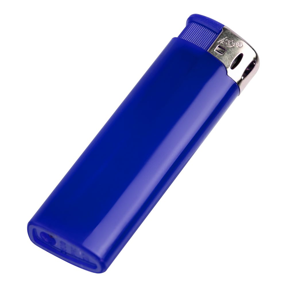 Зажигалка пьезо Flameclub, многоразовая, синяя / Миниатюра WWW (1000)