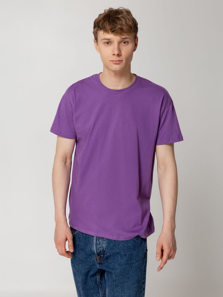 Футболка унисекс Regent 150, фиолетовая / Миниатюра WWW (1000)