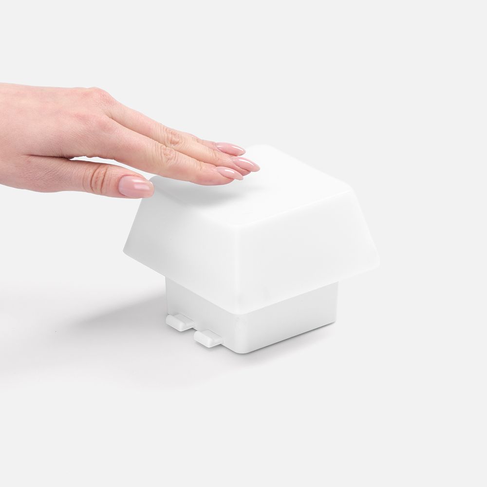 Светильник с подставкой для смартфона Knoppi, белый / Миниатюра WWW (1000)