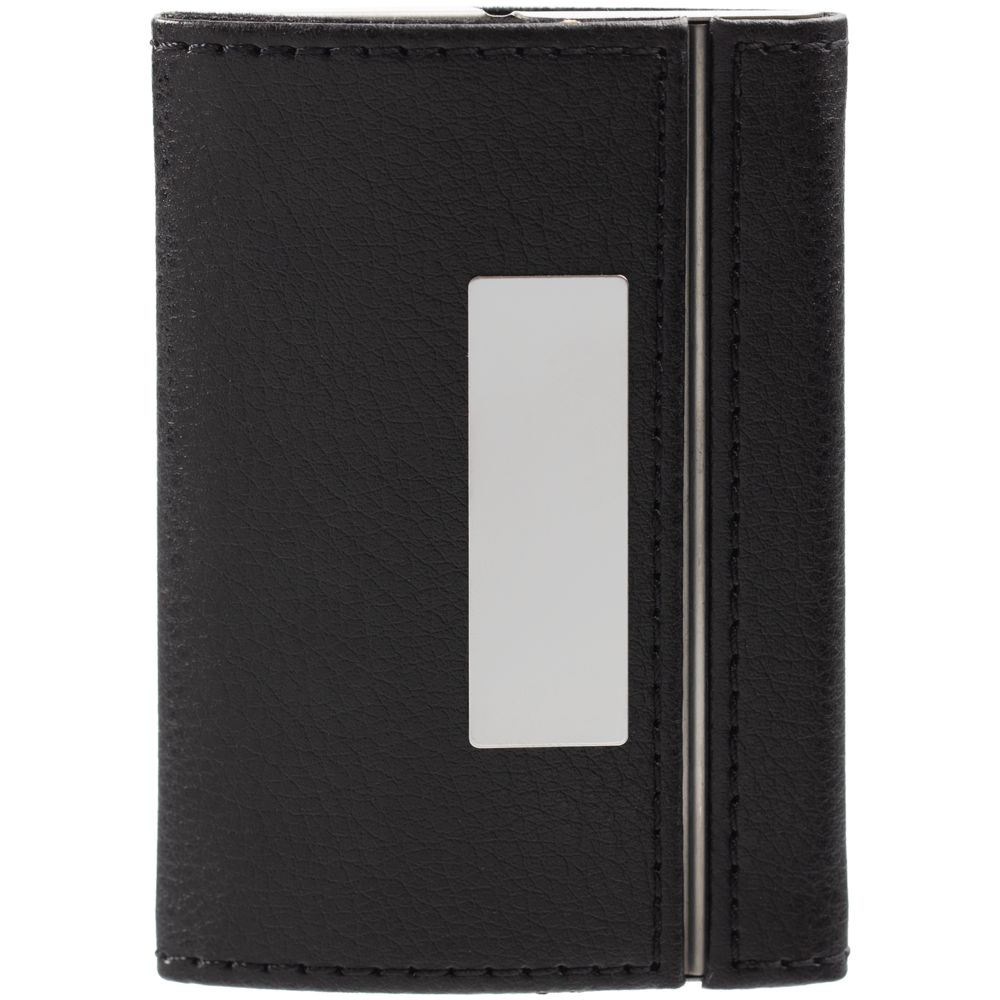 Футляр для визиток Sides, черный / Миниатюра WWW (1000)