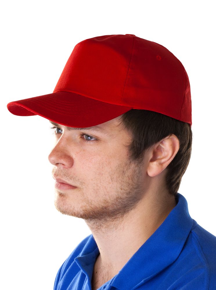 Бейсболка Unit First, красная / Миниатюра WWW (1000)