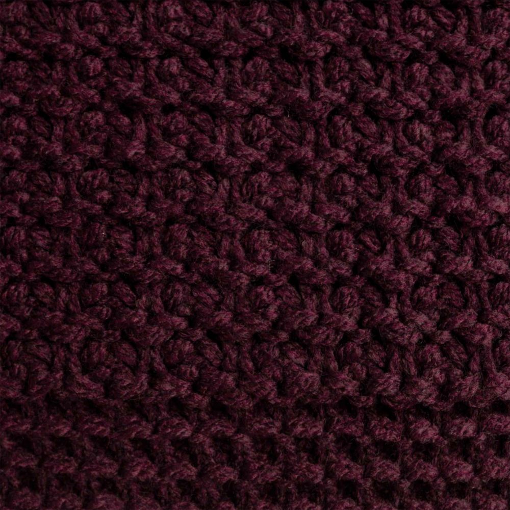 Плед Lattice, бордовый / Миниатюра WWW (1000)