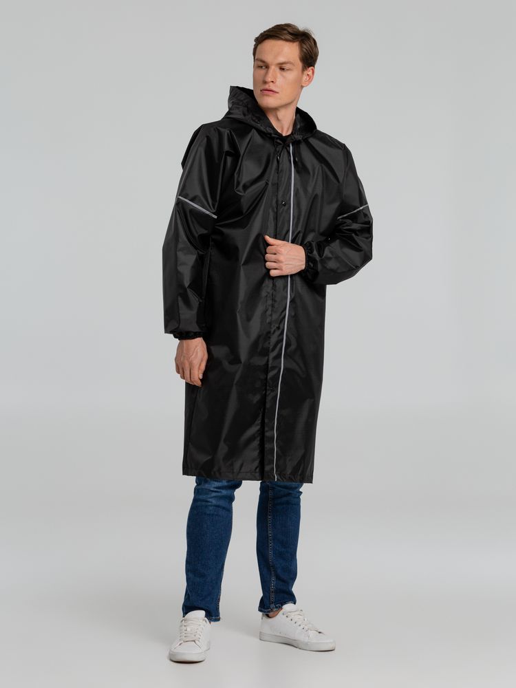 Дождевик со светоотражающими элементами Rainman Blink, черный / Миниатюра WWW (1000)