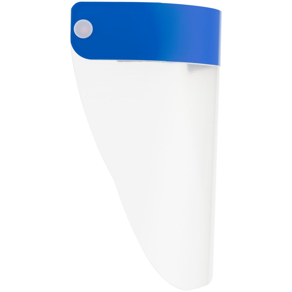 Прозрачный экран для лица Barrier, немедицинский, с синей лентой / Миниатюра WWW (1000)