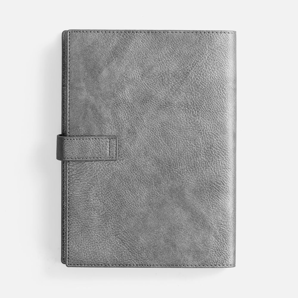 Ежедневник Repute, недатированный, серый / Миниатюра WWW (1000)