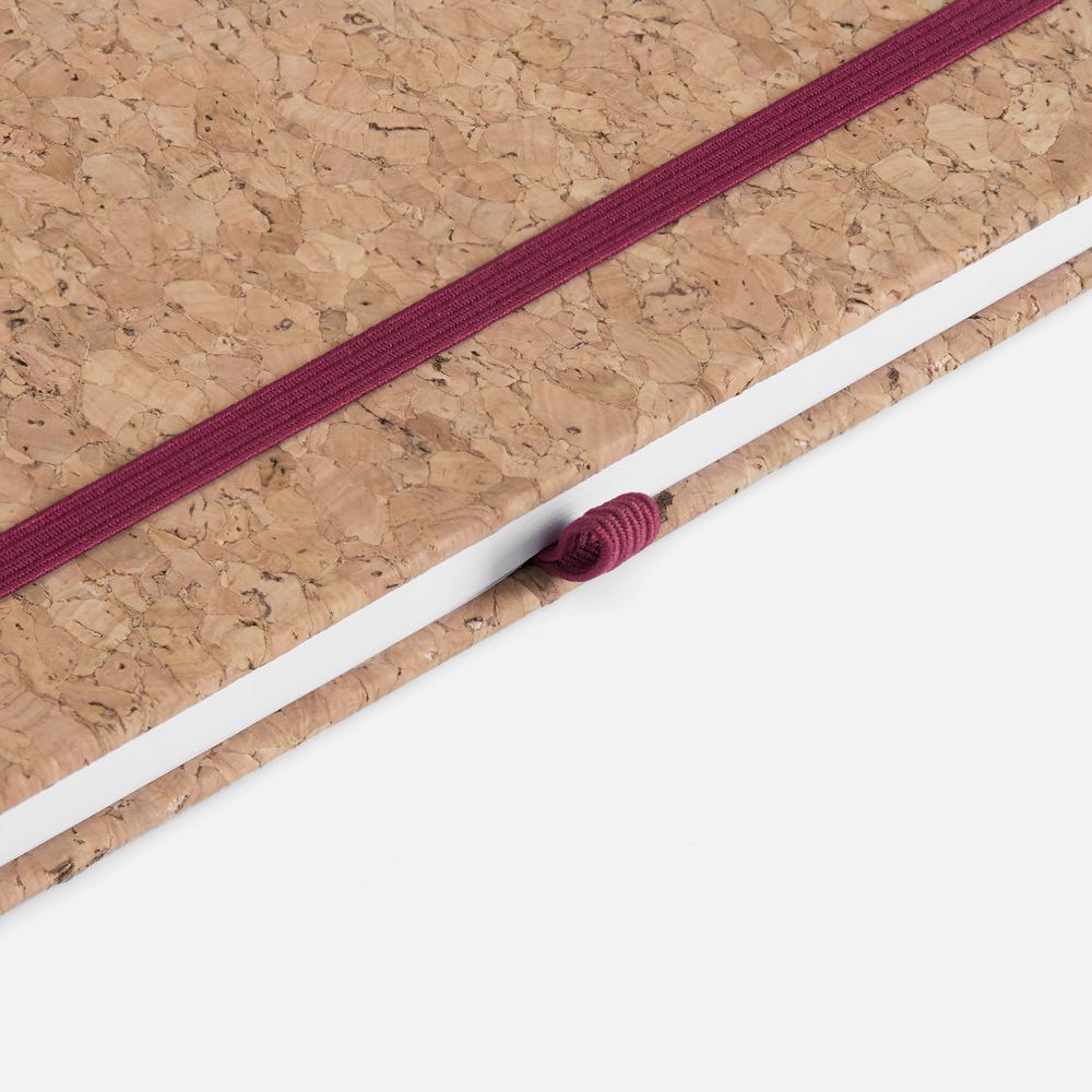 Блокнот Corkfolio, красный / Миниатюра WWW (1000)