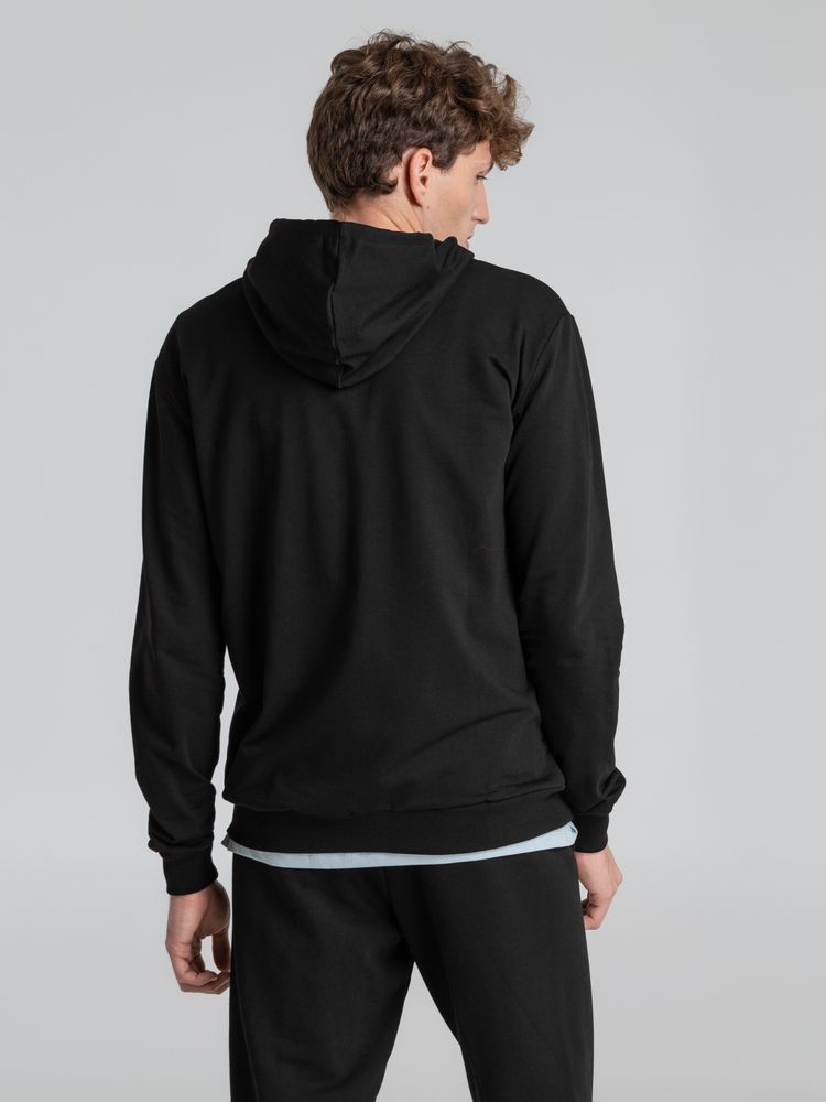 Толстовка на молнии с капюшоном Unit Siverga, черная / Миниатюра WWW (1000)