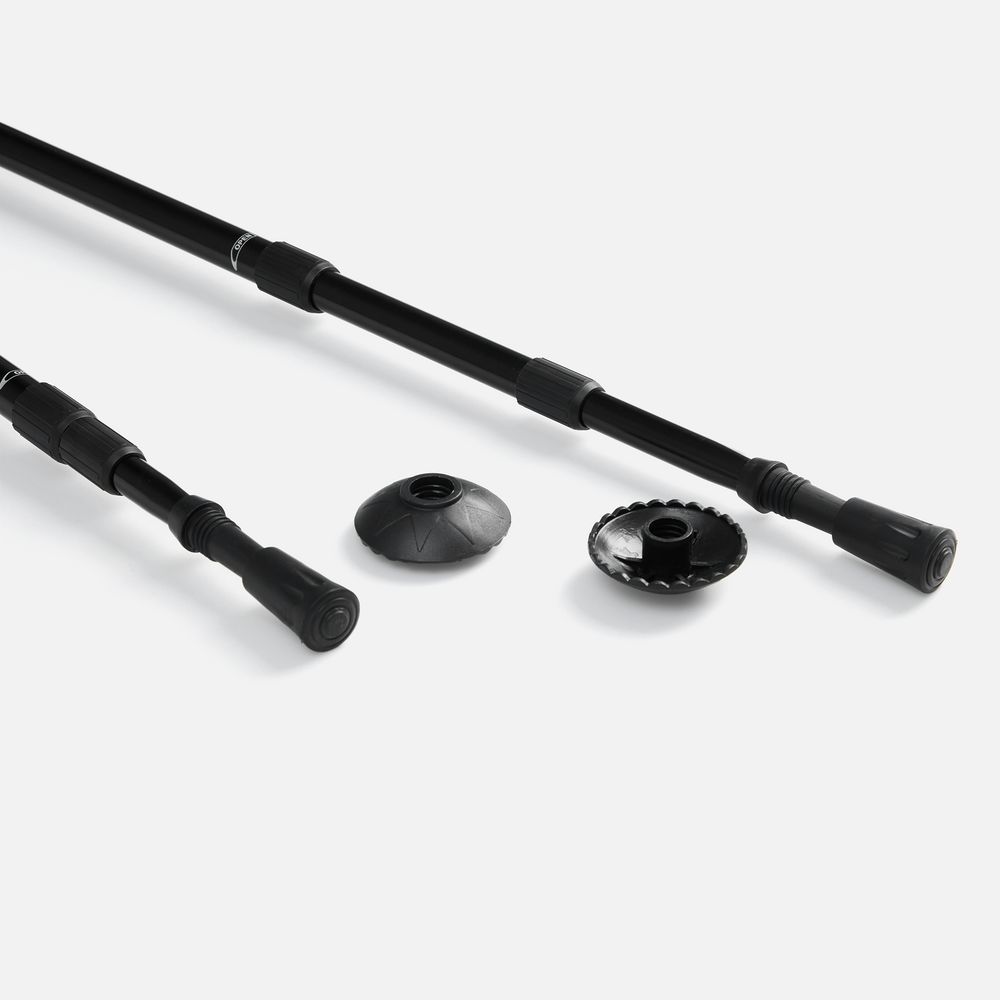 Палки для скандинавской ходьбы Trekk, черные / Миниатюра WWW (1000)