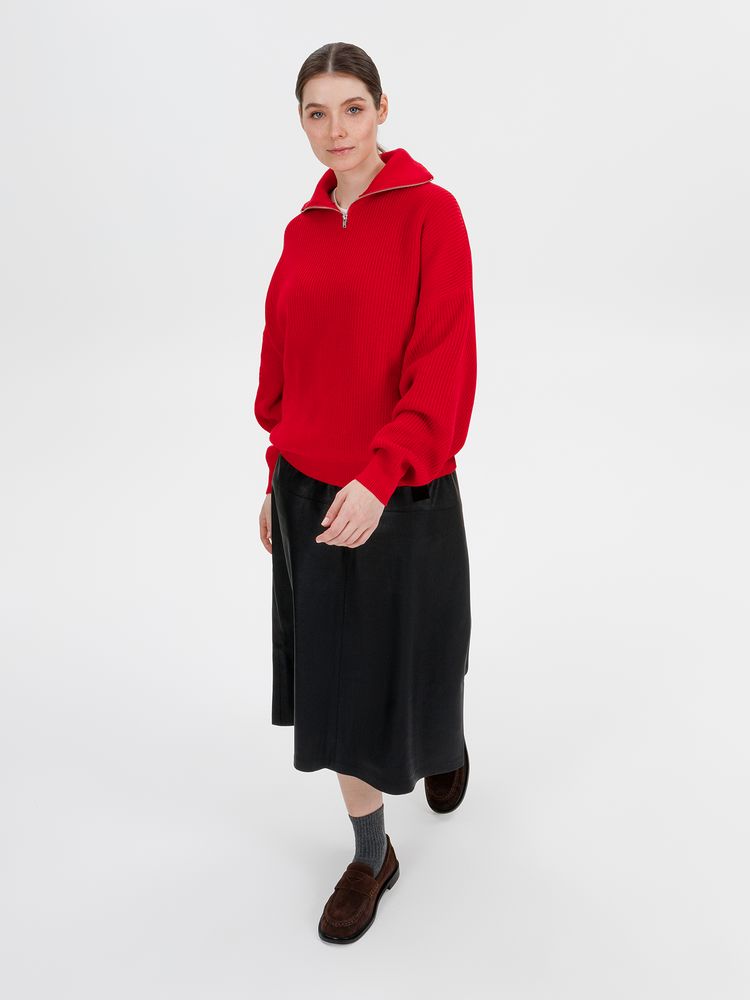 Джемпер Siluetti Birne, красный / Миниатюра WWW (1000)