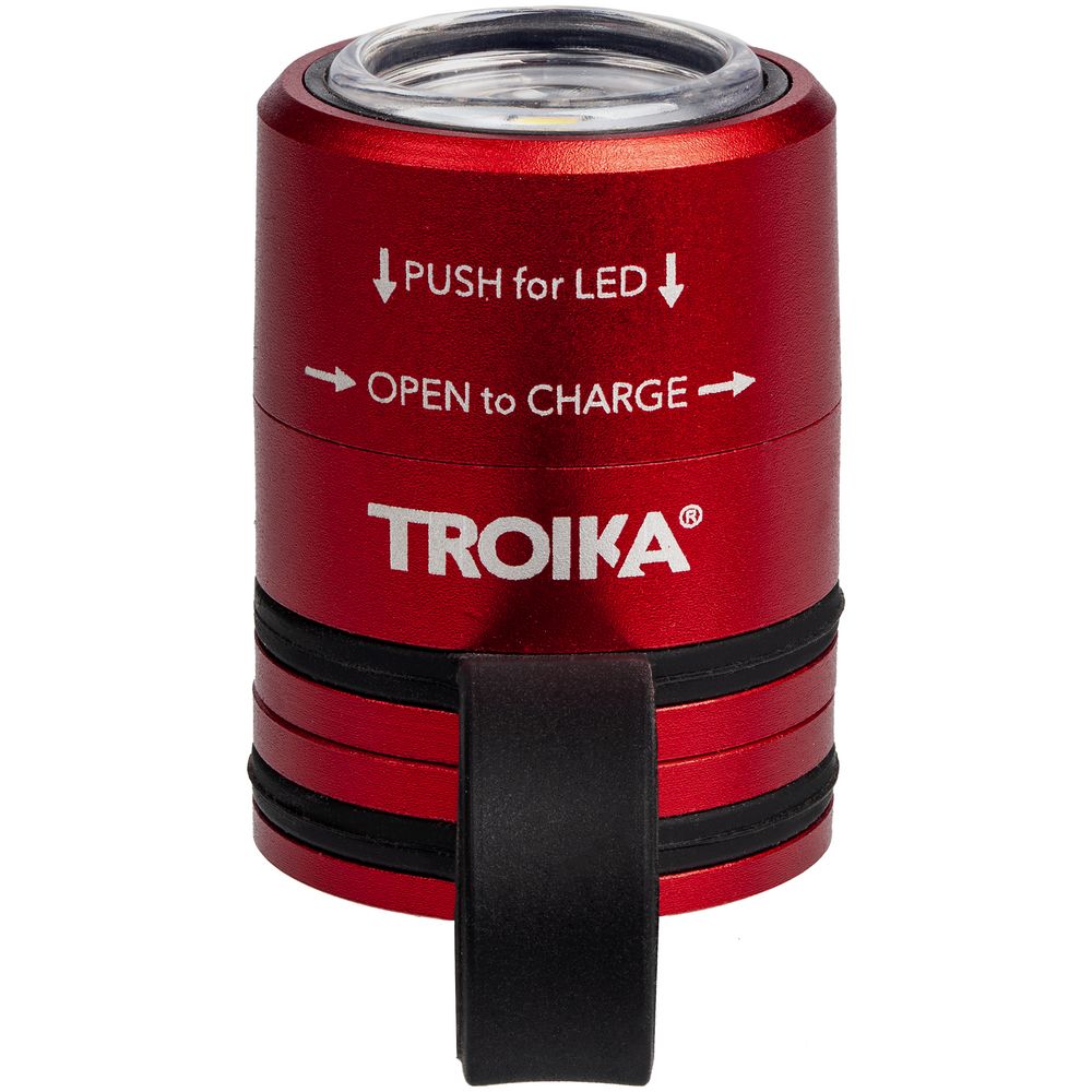 Фонарик Eco Run, красный / Миниатюра WWW (1000)